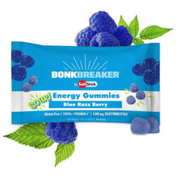 Bonk Breaker energy chews blue razz berry
