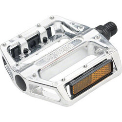 Wellgo Wellgo B087 silver, flat pedals, 9/16