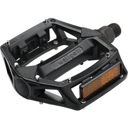 Wellgo Wellgo B102 pedals blk, flat pedals, 1/2