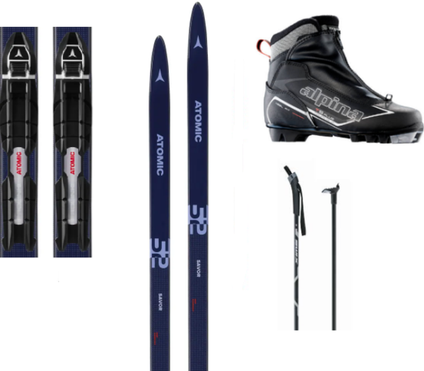 Atomic Cross Country Ski Package PROMO 