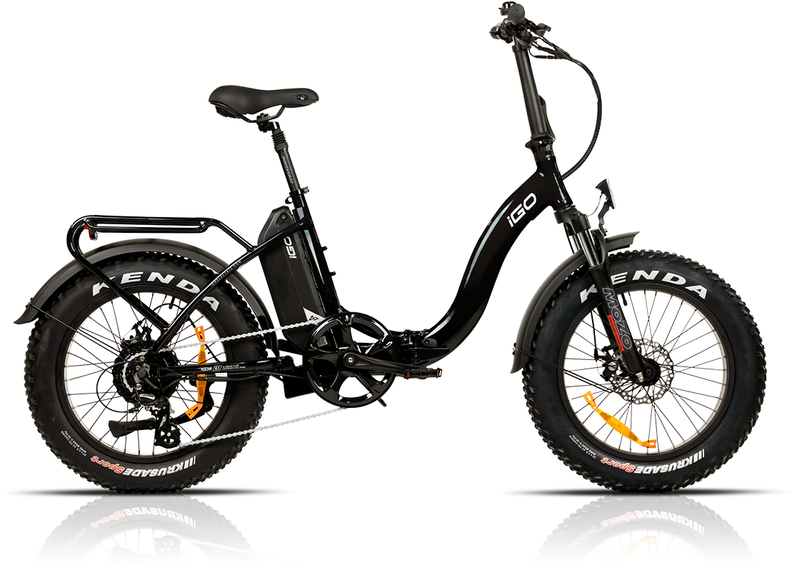 iGo Electric Fat Royal VELO Bike Ski Trail