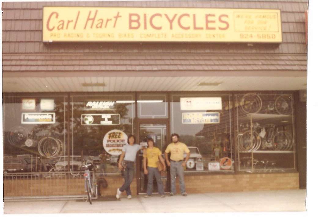 The one constant has been Carl Hart Bicycles