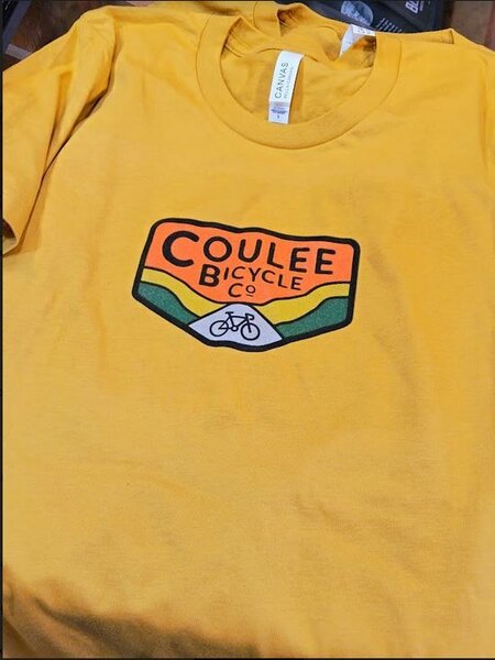 Coulee Bicycle Co CBC Shop Shirt - Mustard