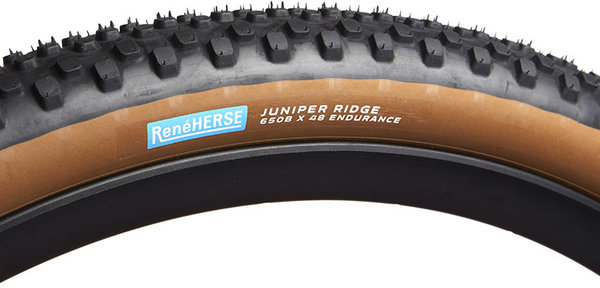 Rene Herse Rene Herse Juniper Ridge TC Endurance 650B X 48 Dark Tan Sidewall