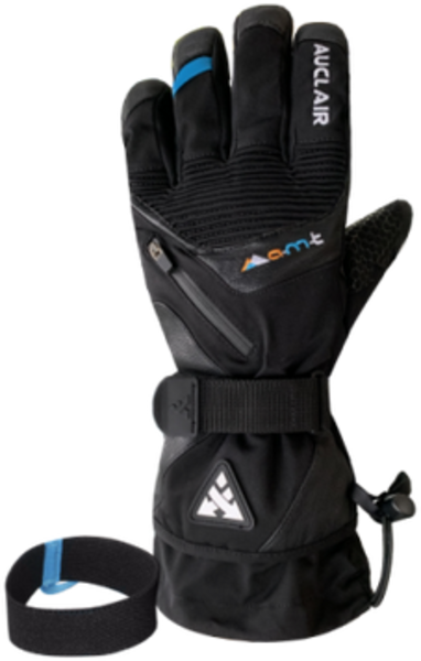 AUCLAIR PANORAMA SOFTSHELL - GLOVES BLACK/BLACK
