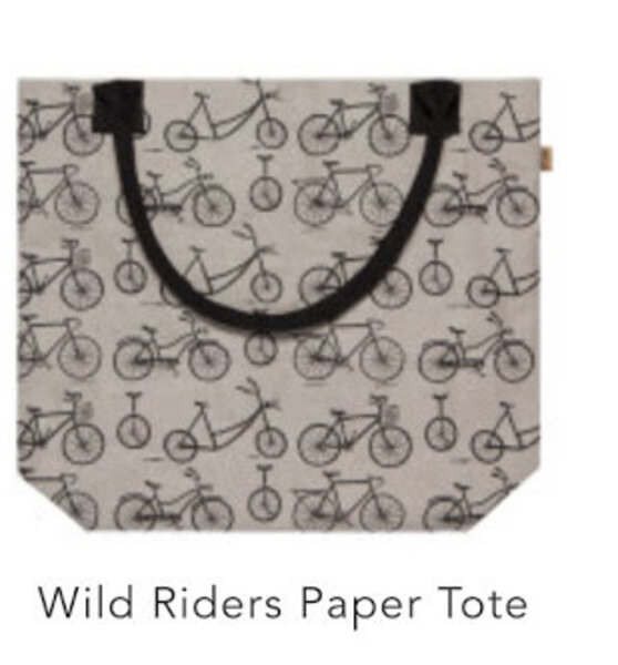 Danica Wild Riders Paper Tote Bag