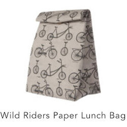 Danica Wild Riders Paper Lunch Bag