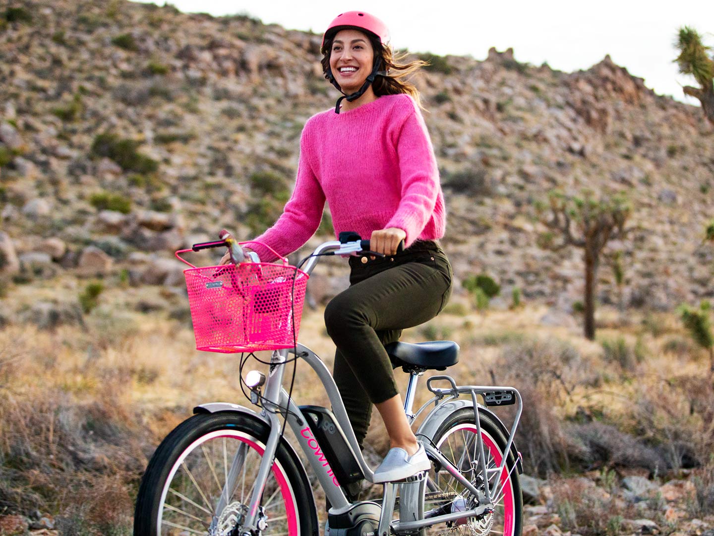 bike with a basket