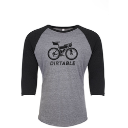 Spokesman Bicycles DIRTable v2 3/4 Sleeve Raglan Shirt