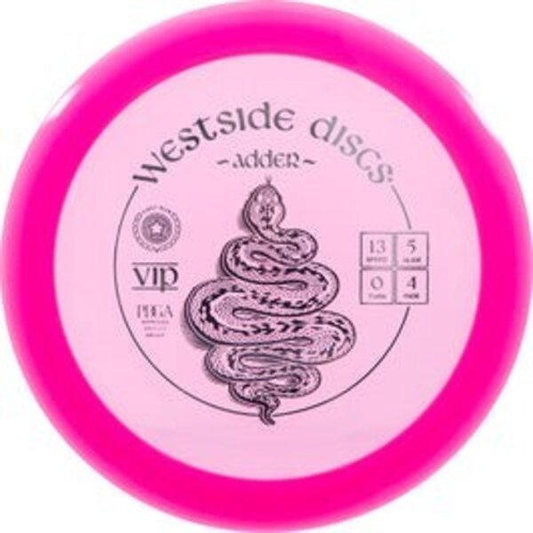 Dynamic Discs Westside Adder VIP Size: 170-175G
