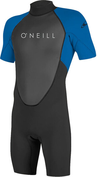 O'Neill Watersports Reactor2 Back Zip S/S Spring YTH Color: Black/Ocean
