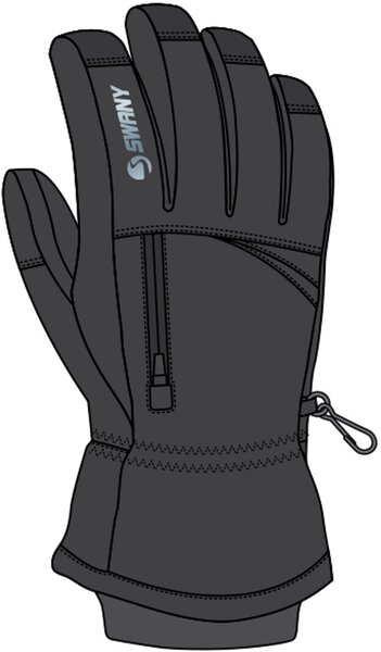 Swany Gloves X-Ceed Jr Glove Color: Black