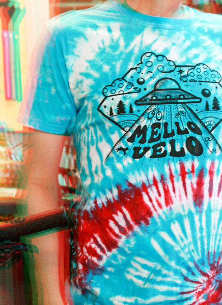 Mello Velo UFO Tie Dye Tee Mello Velo UFO Tie Dye Tee