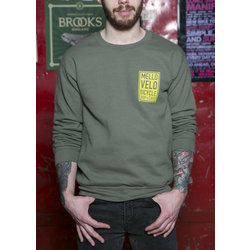 Mello Velo Green Crewneck Sweatshirt