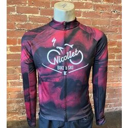 Nicollet Bike & Ski Gear Nicollet Bike and Ski Men's Thermal Long Sleeve Jersey