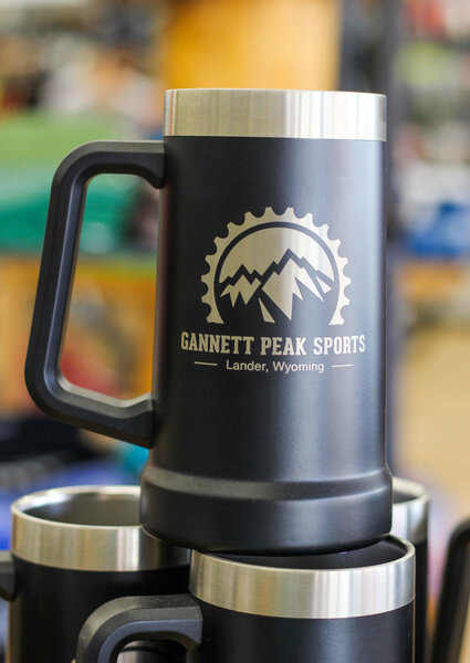 Gannett Peak Sports GPS Logo 24oz Stein