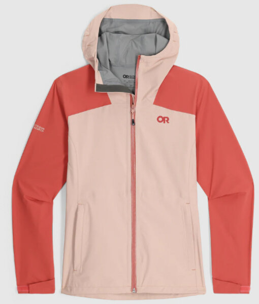 Outdoor Research Women's Stratoburst Stretch Rain Jacket Trail