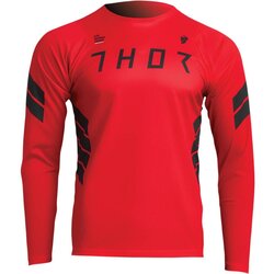 Thor Thor Assist Sting Long Sleeve MTB Jersey Red