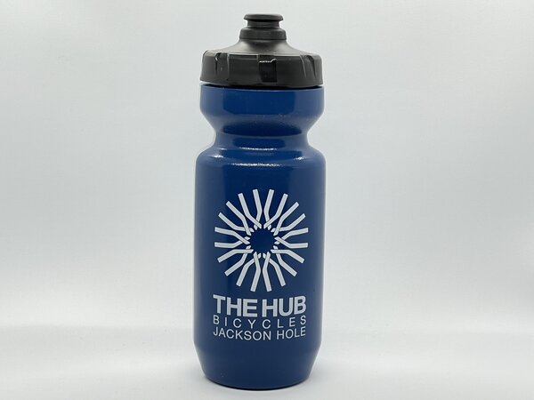 The Hub Bicycles Royal Blue Purist 22 oz Water Bottle