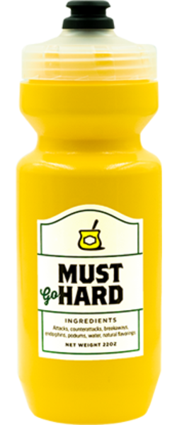 Spur Cycle "Must Go Hard" 22oz Water Bottle