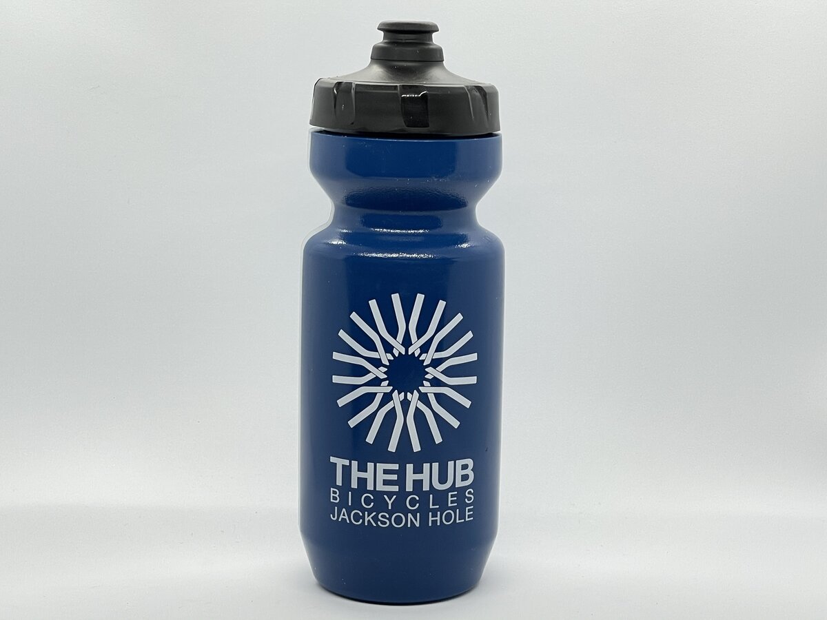 The Hub Bicycles Royal Blue Purist 22 oz Water Bottle The Hub