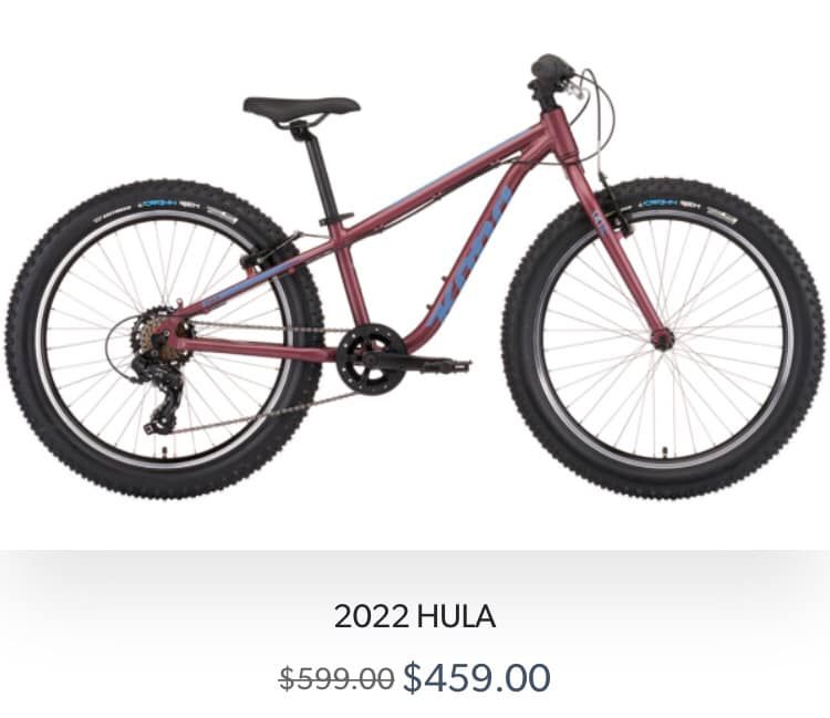 2022 Kona Hula in Mauve marked down to $459 from $599