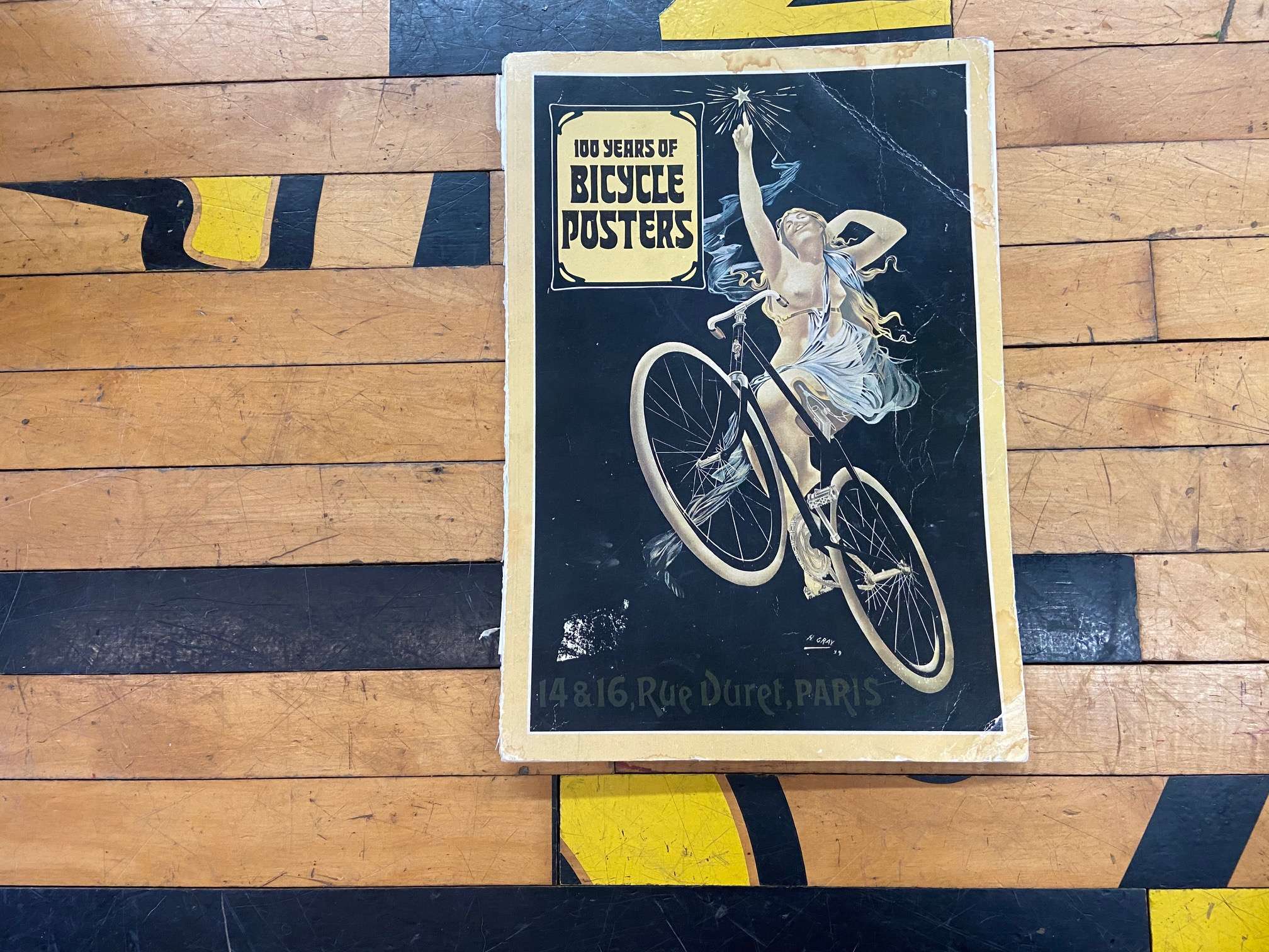 bicycling poster