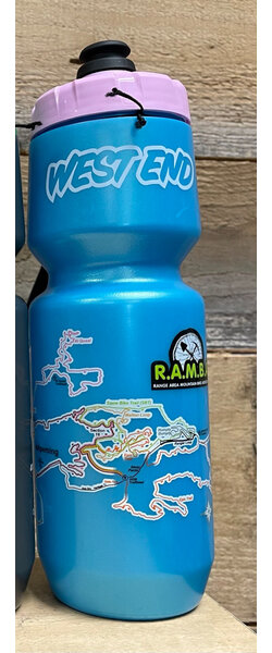 RAMBA West End RAMBA MTB Water Bottle - Blue
