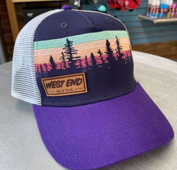 Locale West End Forest Trucker Purple