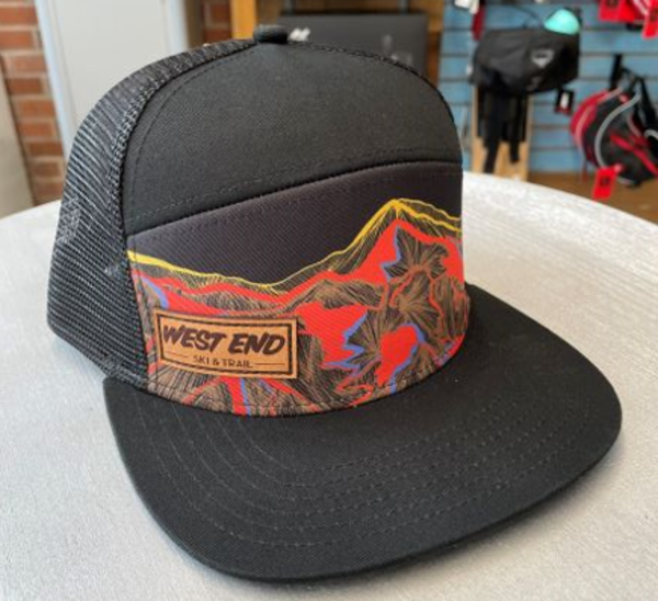Locale West End Red Ranges Trucker