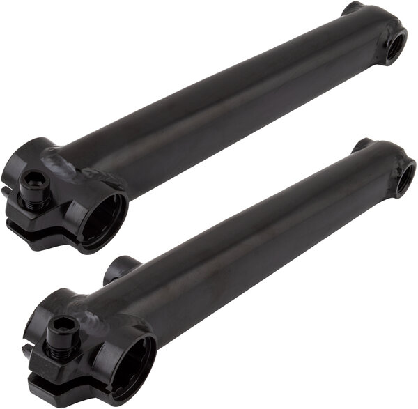 SE Bikes Rad Series BMX Crankarm Set Chromo 175 3PC 19mmx8T Spline BK w/BB Axle