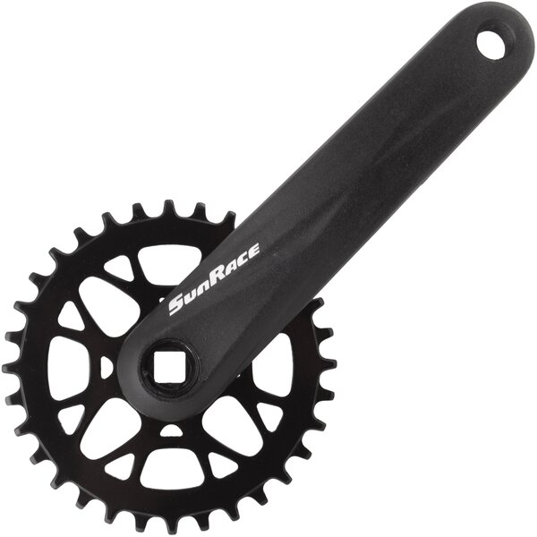 SunRace Crankset FCM40U 175x32 Square Black
