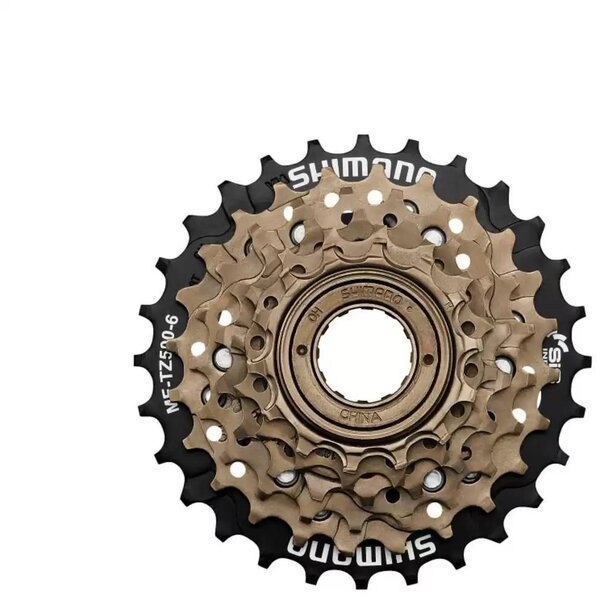 Shimano 14-28T MULTIPLE FREEWHEEL SPROCKET, MF-TZ500-6,6-SPEED, 14