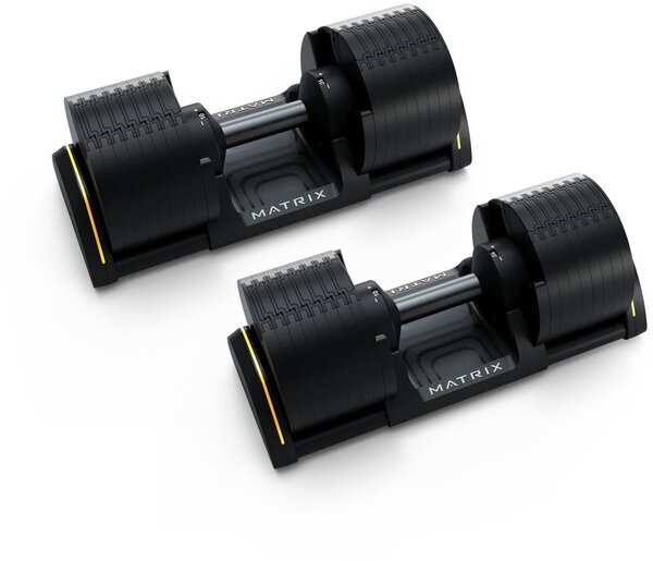 Matrix Fitness DB80 80 lb. Adjustable Dumbbells