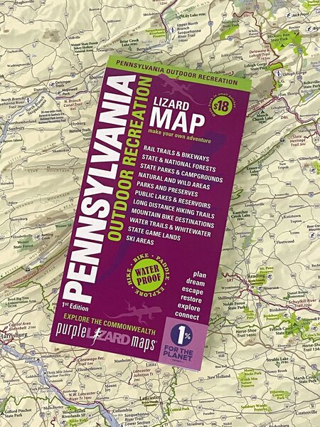 Purple Lizard Maps Pennsylvania Statewide Outdoor Recreation