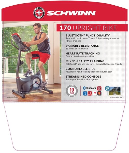 Schwinn Fitness 170 Upright Bike - Martins Bike & Fitness