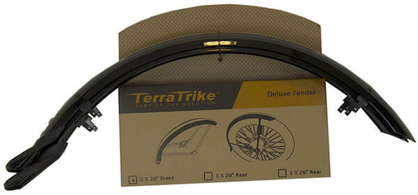 TerraTrike Fender- 20" Front Pair- Deluxe