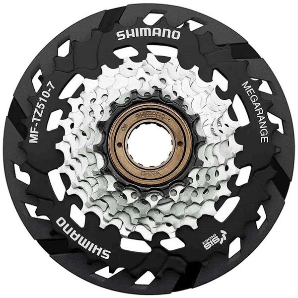 Shimano MF-TZ510-7-CP Multi-Speed Freewheel - 7-Speed 14-34t