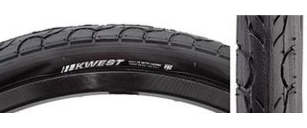 Kenda Kwest Tire, 20" x 1.25", Wire, Belted, Black Tire