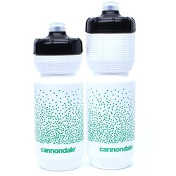 Cannondale Gripper Water Bottle Bubbles White w/ Green 