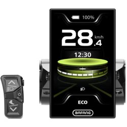 QuietKat Bafang Display - XD, HD, IbexWith Button Pad Triangle 5 pin plug