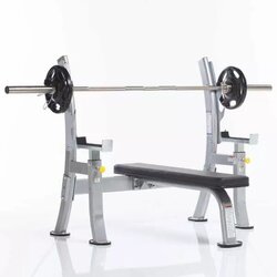 TuffStuff Fitness International COB-400 Olympic Bench w/Safety Stoppers