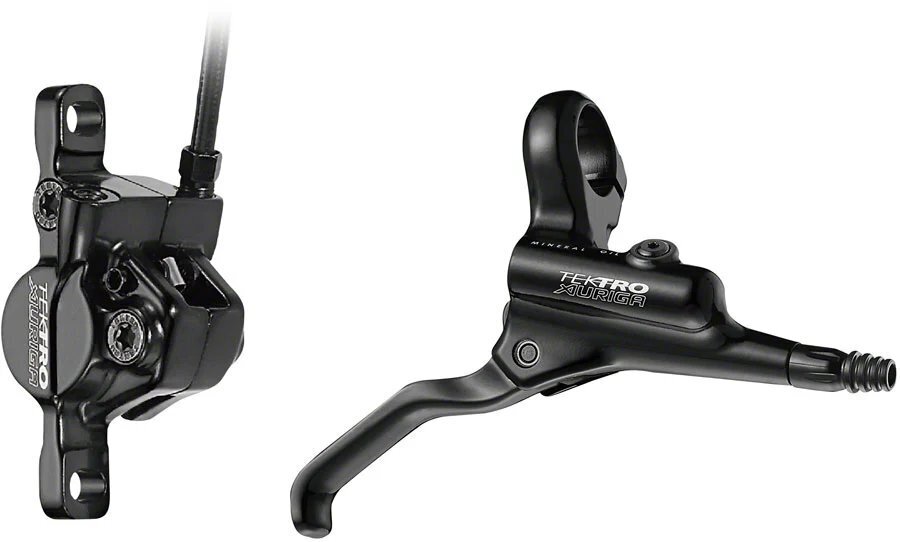 Tektro Auriga HD-M290 Disc Brake and Lever, Hydraulic, Post Mount