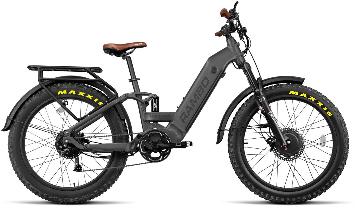 rambo electric bicycles Pursuit 2.0 Step-Thru The high Rambo Pursuit 3.0 Full Suspension