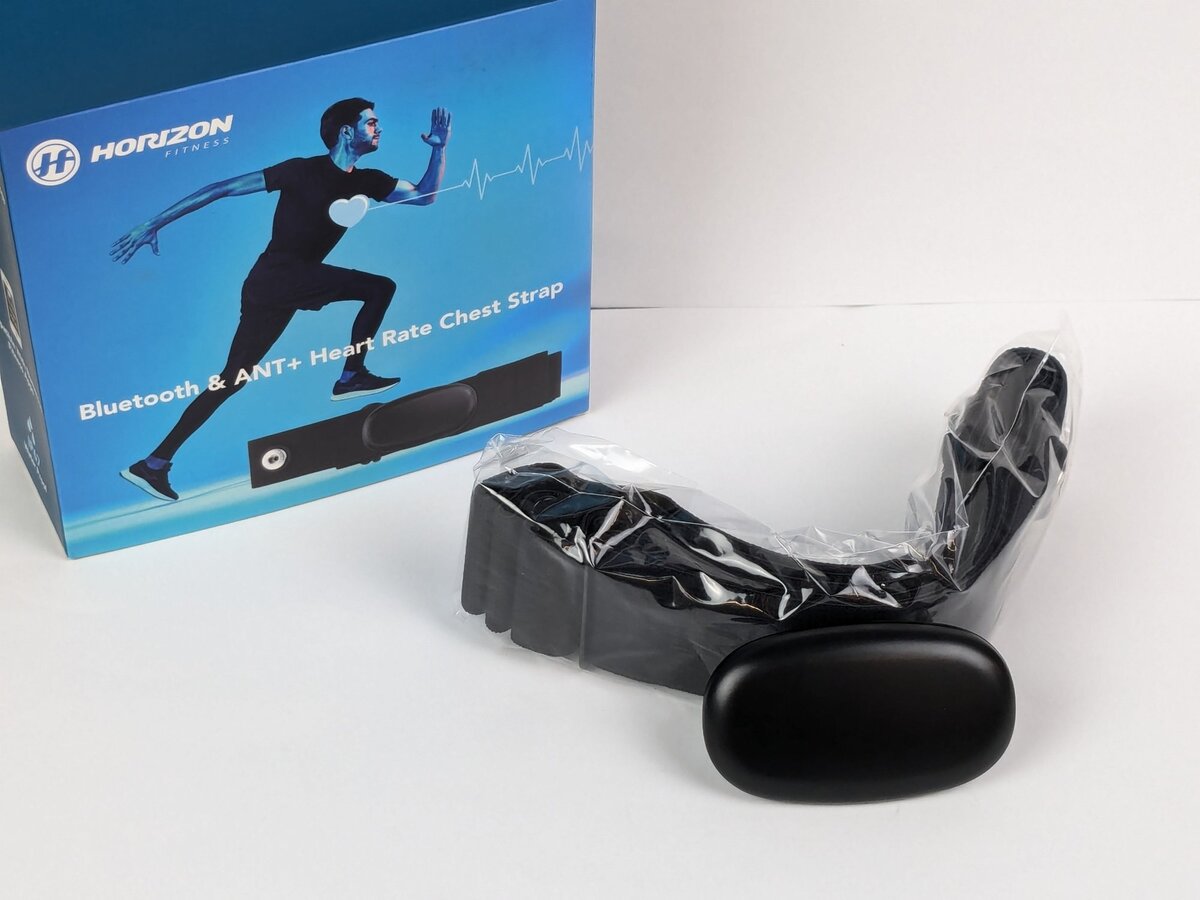 Bowflex chest strap label GymLink Bluetooth ANT+ identification guide