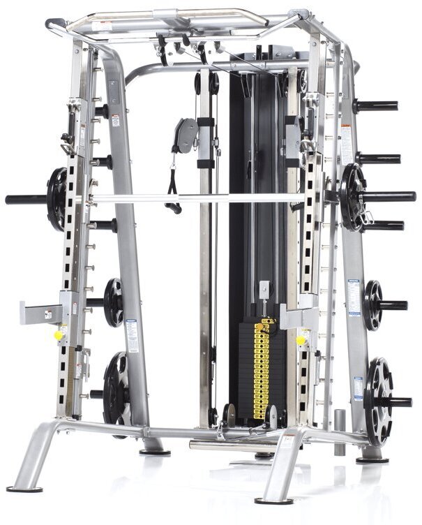 TuffStuff Fitness International CSM725WS Smith Half Cage Martins
