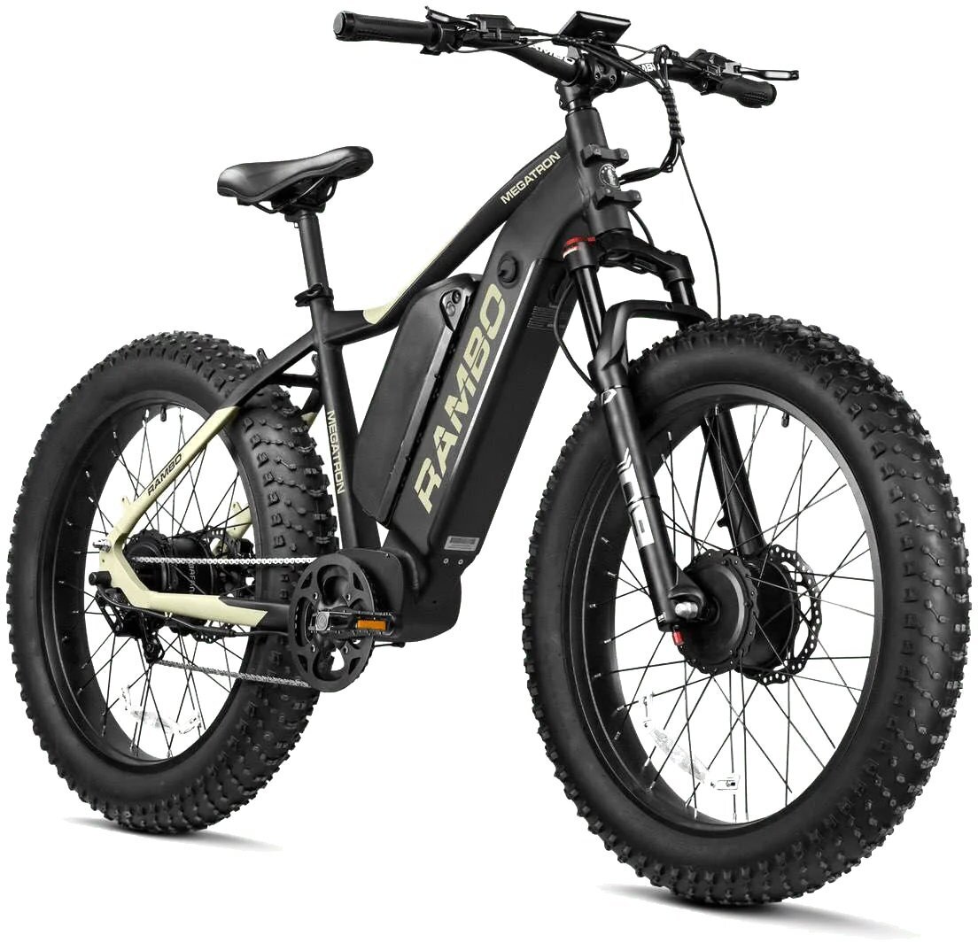 Megatron Rambo Electric Bike Rambo Megatron All-Wheel Drive E-Bike