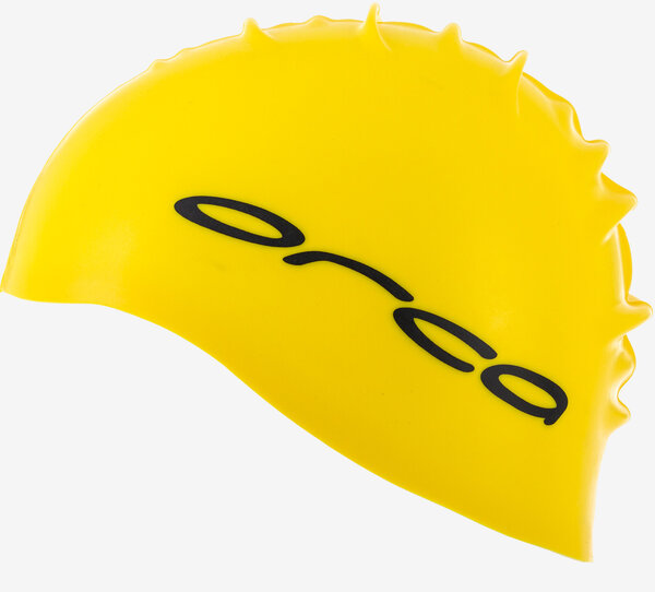 Orca Silicone Swim Cap Yellow