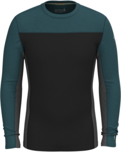 Smartwool Men's Classic Thermal Merino Base Layer Colorblock Crew Boxed