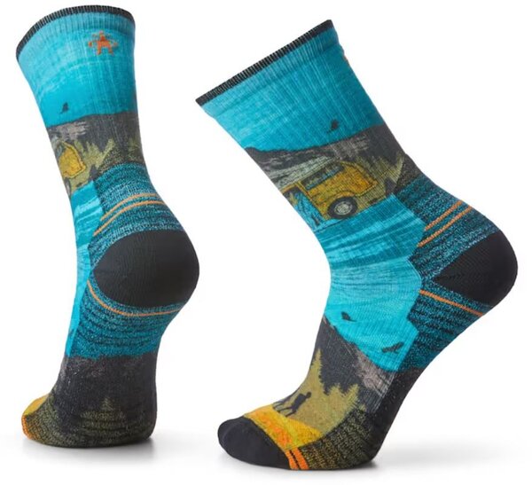 Smartwool Hike Light Cushion Crew Socks (Print)